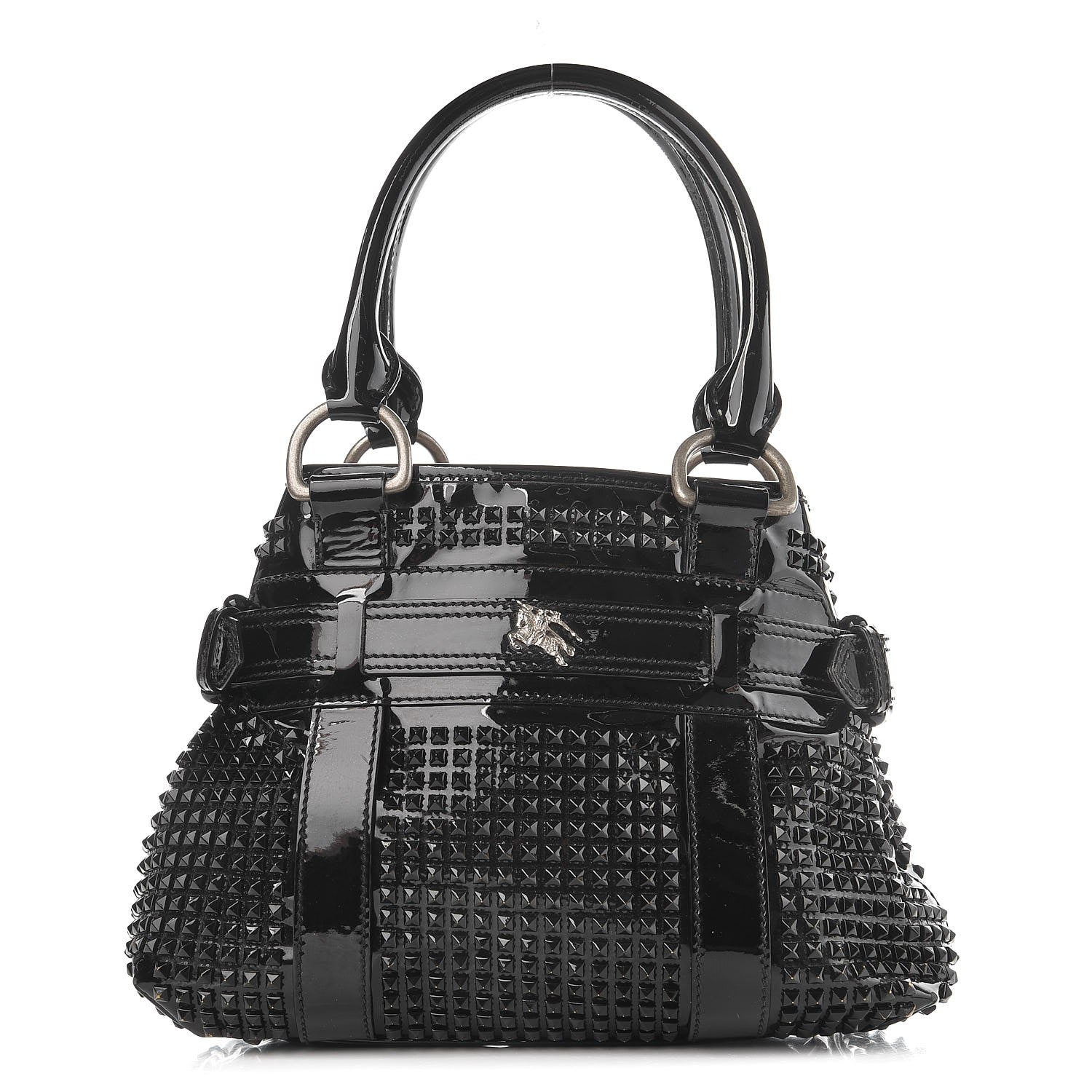 Burberry Patent Prorsum Rachel Studded Black 1 of 6