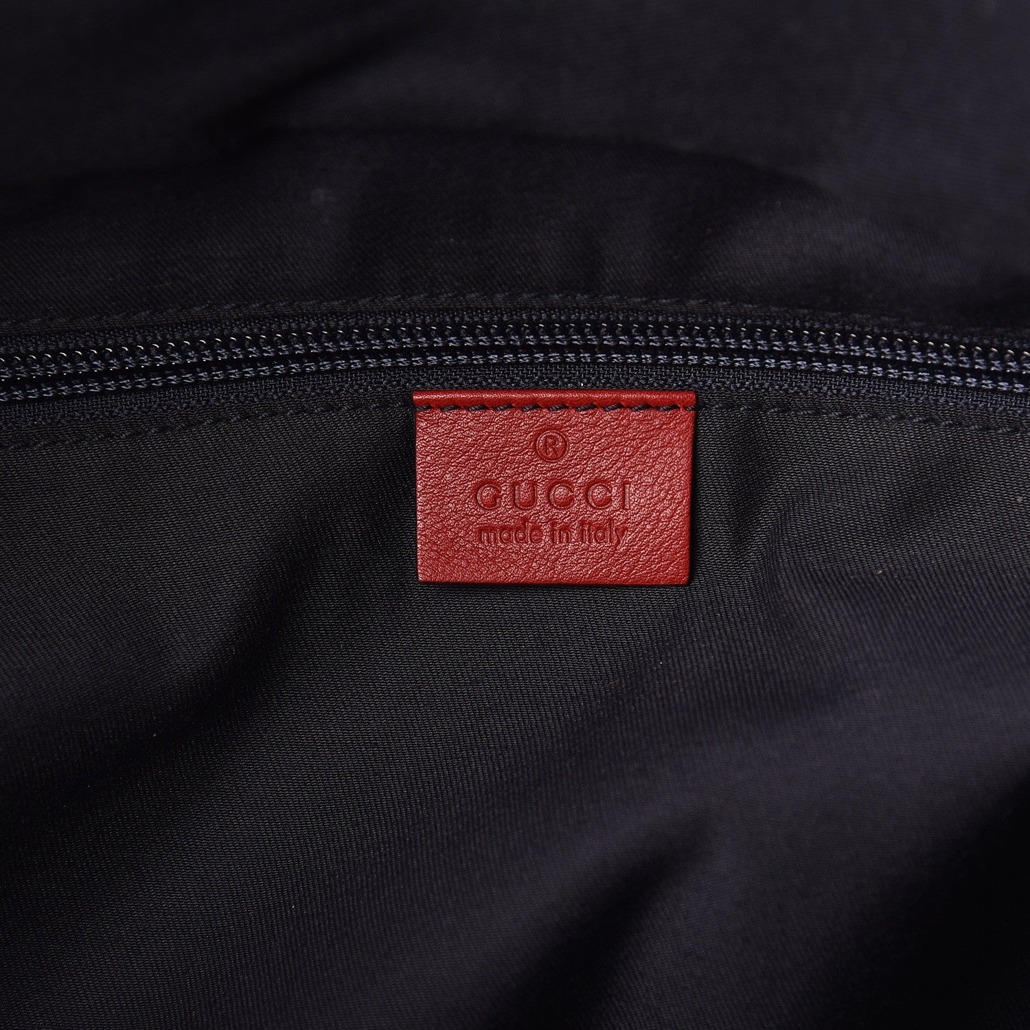 Gucci Crystal Monogram Web Medium Collapsible Carry On Duffle Navy 6 of 12