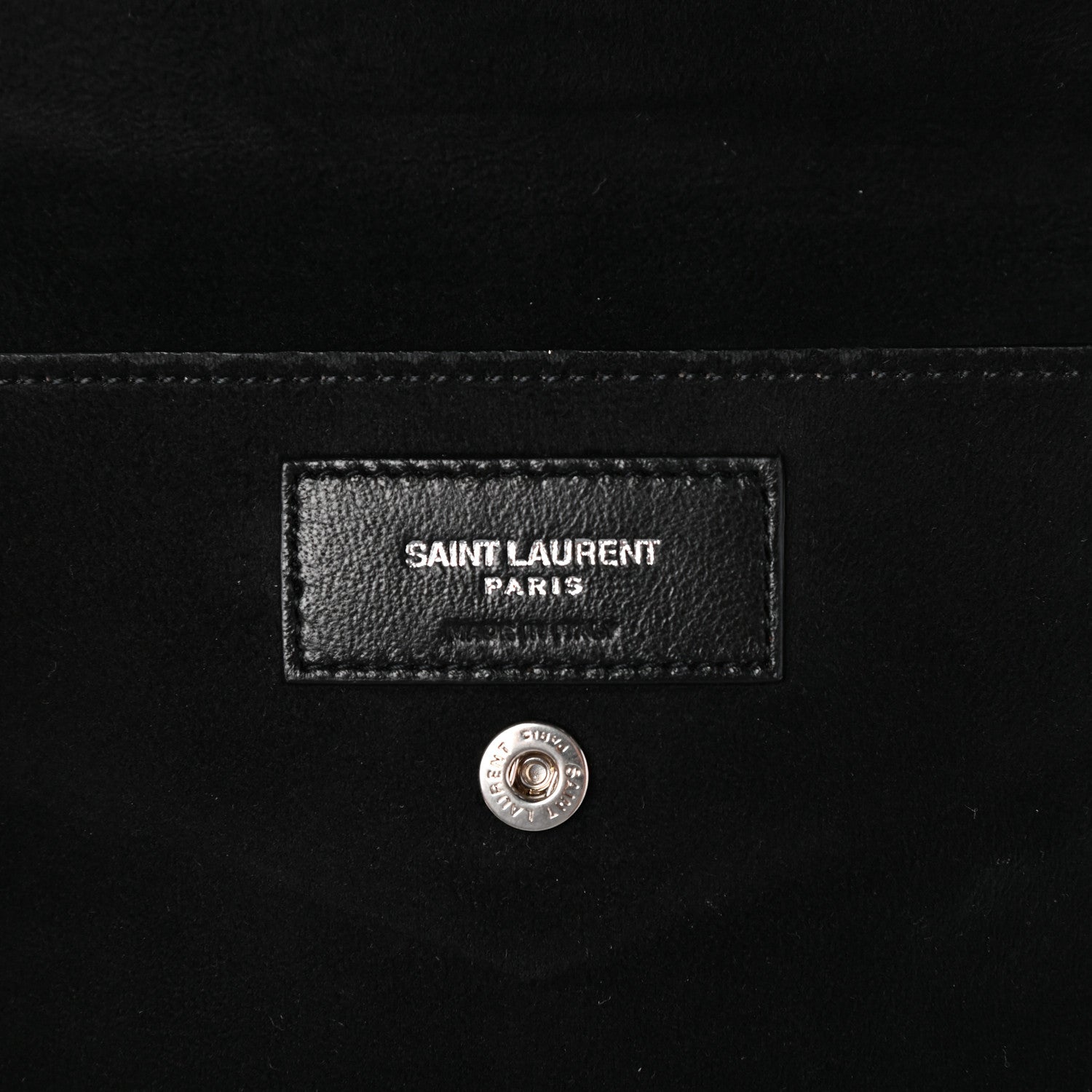 Saint Laurent Lambskin Teddy Drawstring Bag Crema Soft 6 of 8