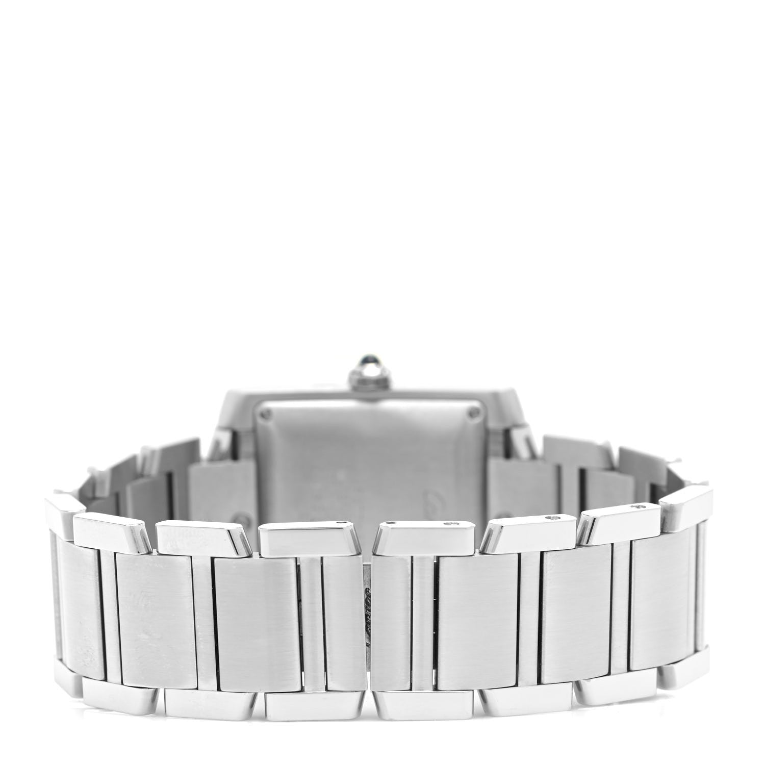 Cartier Stainless Steel 28mm Tank Francaise Automatic Watch 3 of 4