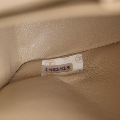Chanel Lambskin Quilted Small Double Flap Beige 8 of 11