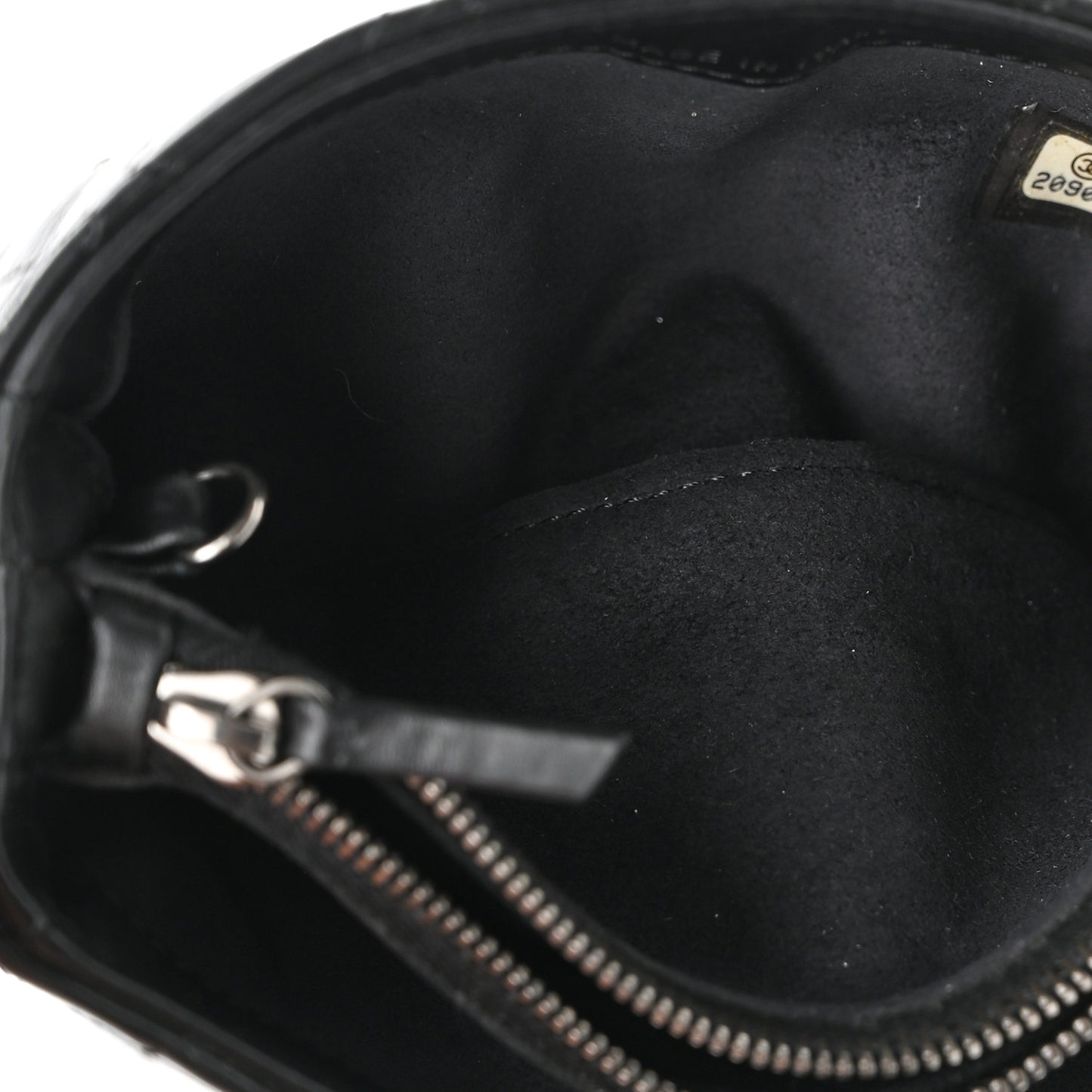 Aged Calfskin Lucky Charms 2.55 Reissue Mini Clutch With Chain Black