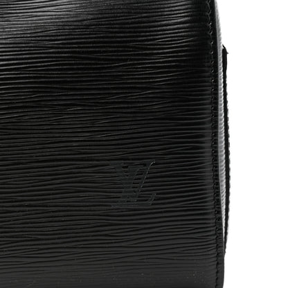 Louis Vuitton Epi Speedy 25 Black 6 of 9