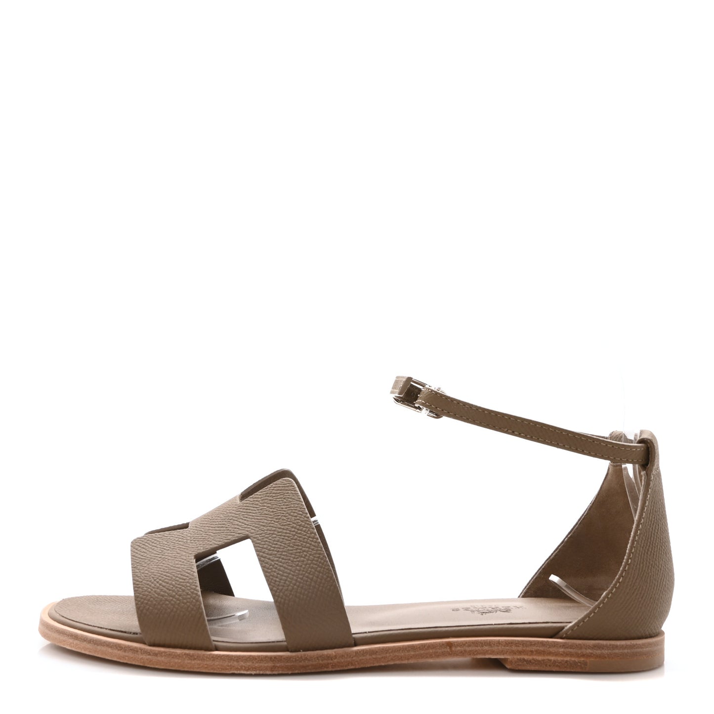 Epsom Santorini Sandals 37 Etoupe