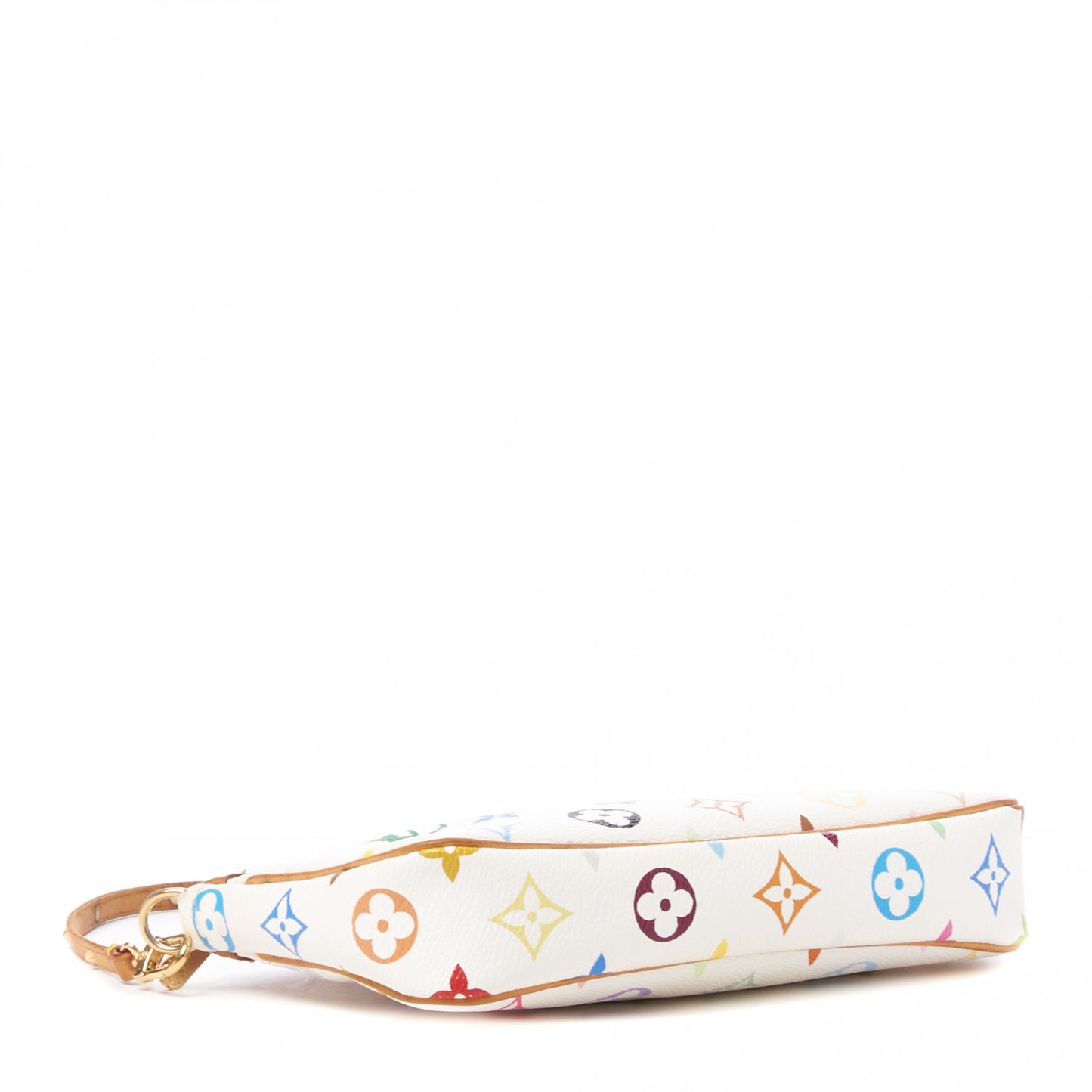 Monogram Multicolor Pochette Accessories White