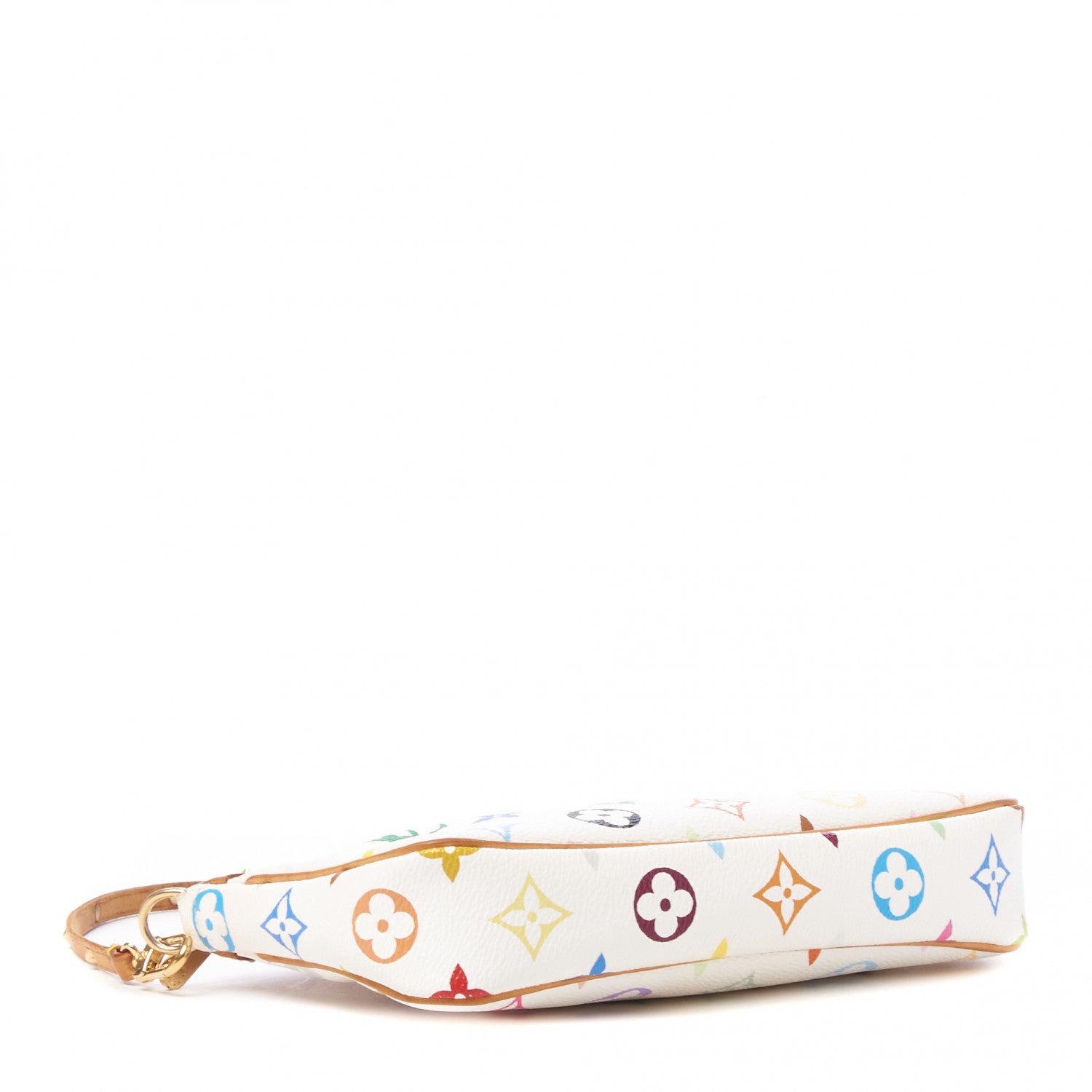 Louis Vuitton Monogram Multicolor Pochette Accessories White 3 of 8