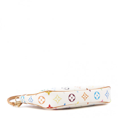 Louis Vuitton Monogram Multicolor Pochette Accessories White 3 of 8