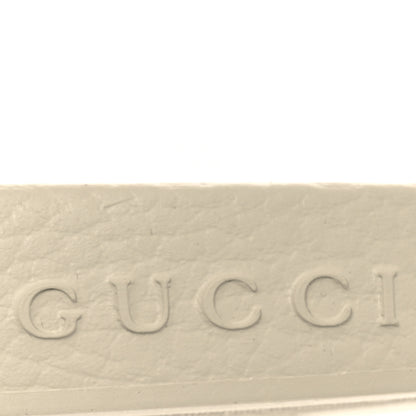 Gucci Nappa Interlocking G Rainbow Womens Pursuit Slide Sandals 41 Mystic White 10 of 11