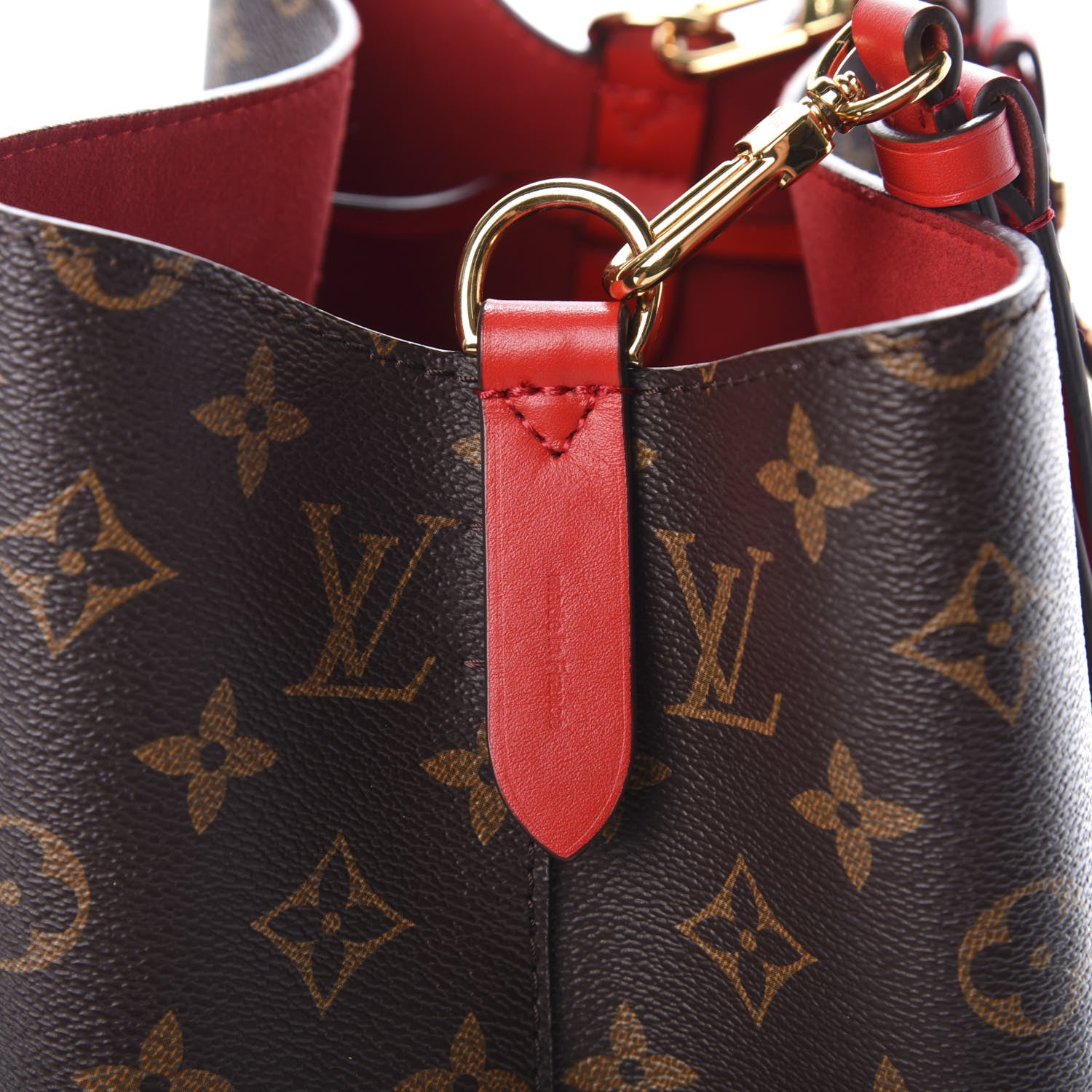 Louis Vuitton Monogram Neonoe MM Coquelicot 8 of 9