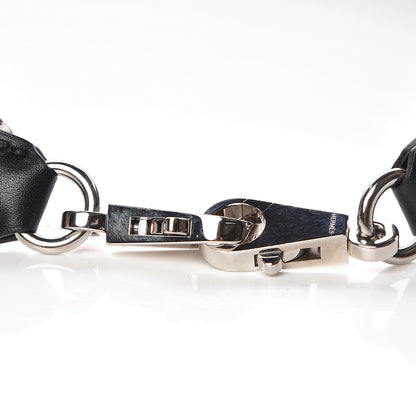 Hermes Toile Swift 50mm Sangle Cavale Shoulder Strap Malachite Bleu Electrique Black 3 of 6