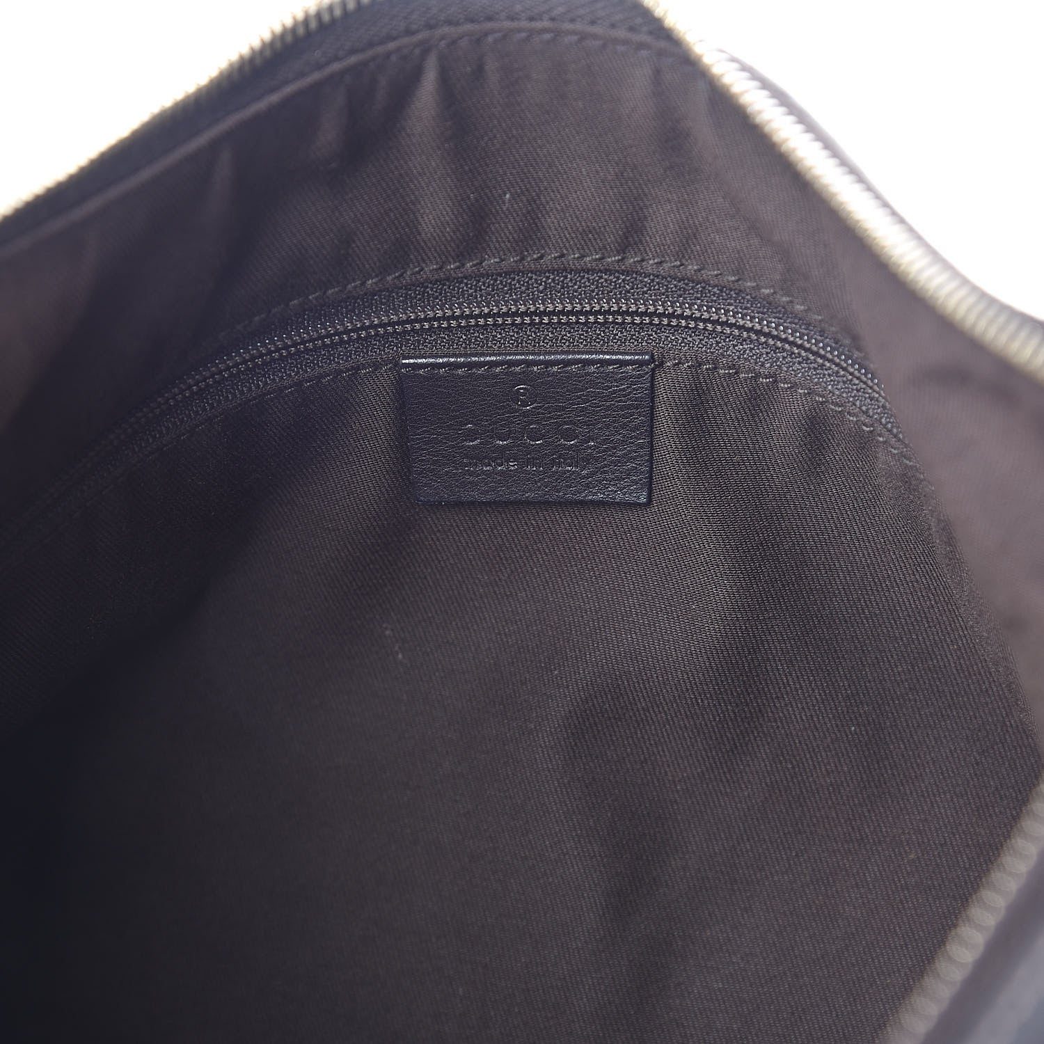 Gucci Monogram Large D Gold Hobo Dark Brown 6 of 9