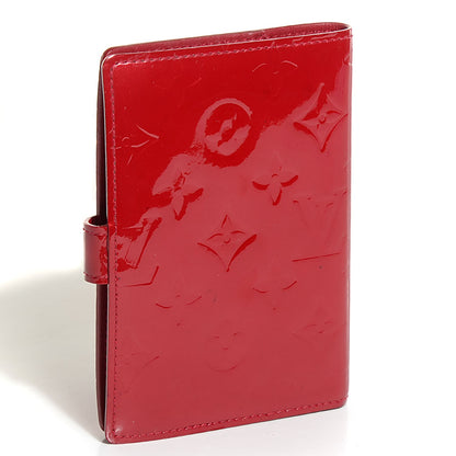 Louis Vuitton Vernis Small Ring Agenda Cover Pomme D'Amour 3 of 7