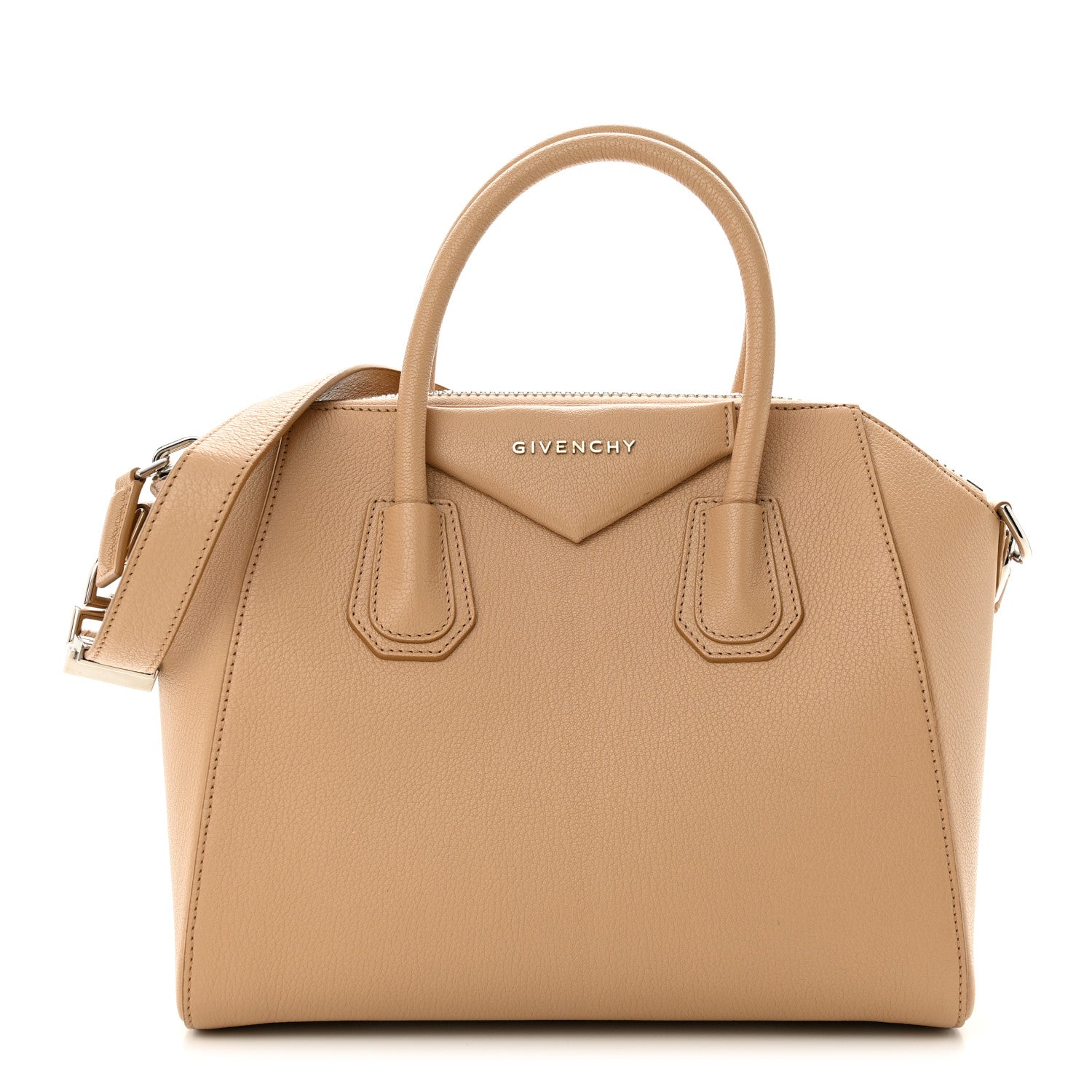 Givenchy Sugar Goatskin Small Antigona Nude 1 of 10