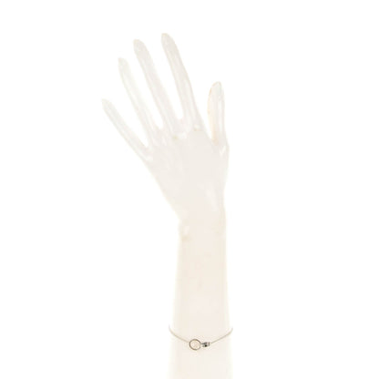 Cartier 18K White Gold Interlocking LOVE Bracelet 2 of 6