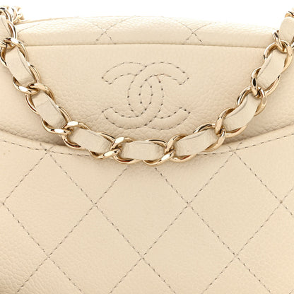 Chanel Caviar Quilted Mini Coco Tassel Camera Case White 8 of 11