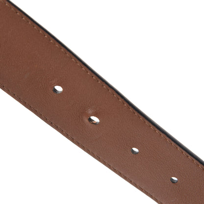 Louis Vuitton Monogram Illusion 40mm LV Initiales Reversible Belt 110 44 Black 3 of 4