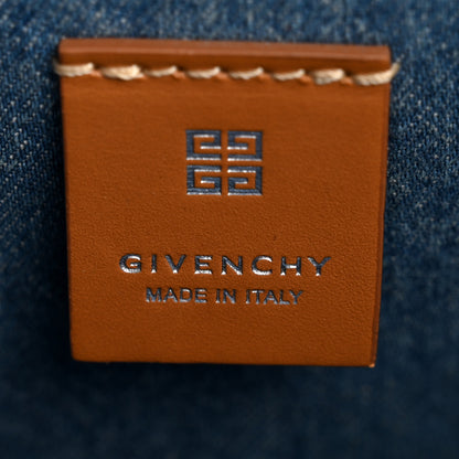 Givenchy Denim Logo Shopping Tote Light Blue 6 of 10