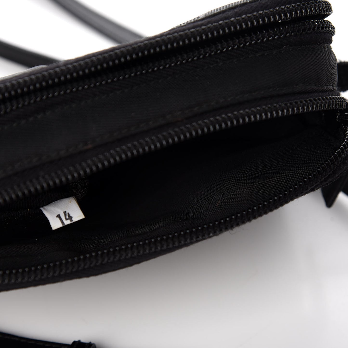 Tessuto Nylon Mini Camera Crossbody Black