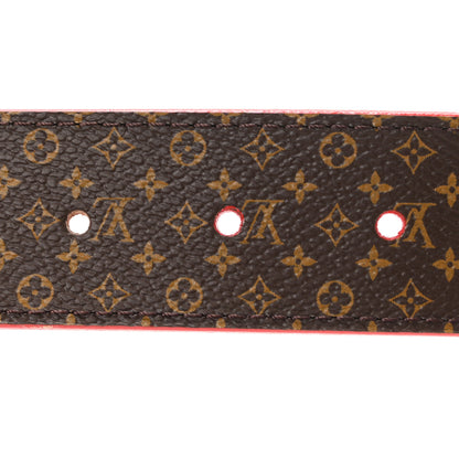 Louis Vuitton Epi 30mm LV Initiales Reversible Belt 80 32 Coquelicot 4 of 6