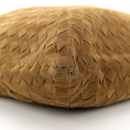 Bottega Veneta Suede Intrecciato Large Hop Acorn 10 of 11