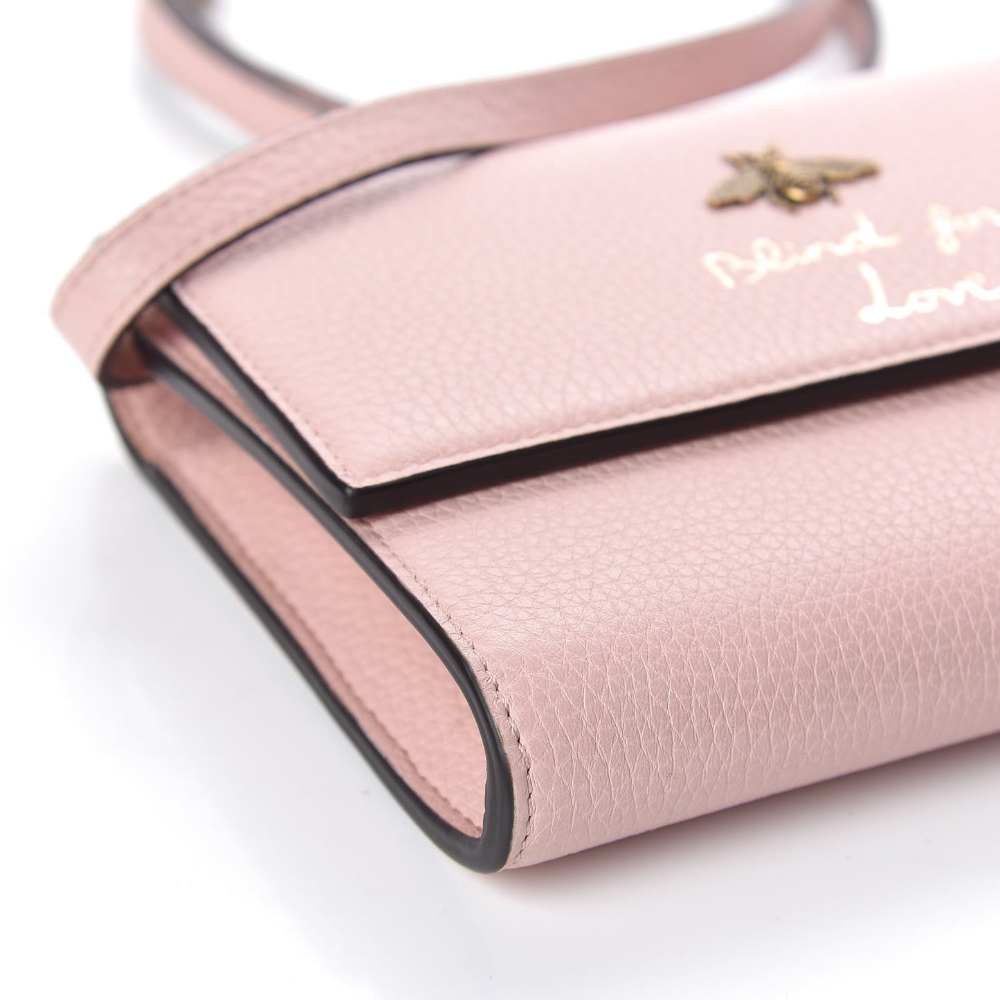 Calfskin Blind For Love Crossbody Pink