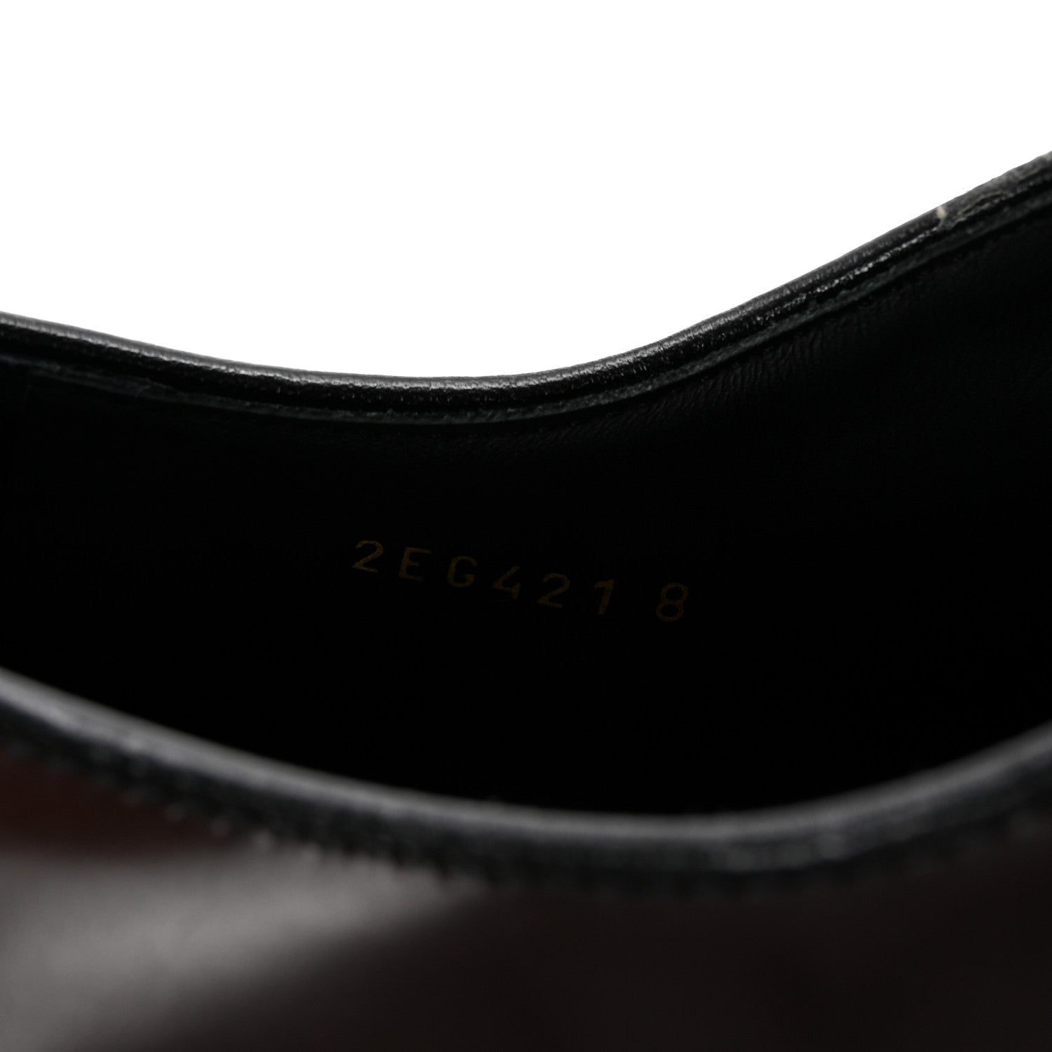 Prada Spazzolato Rois Monolith 55mm Derby Loafers 8 Dark Brown Black 9 of 10