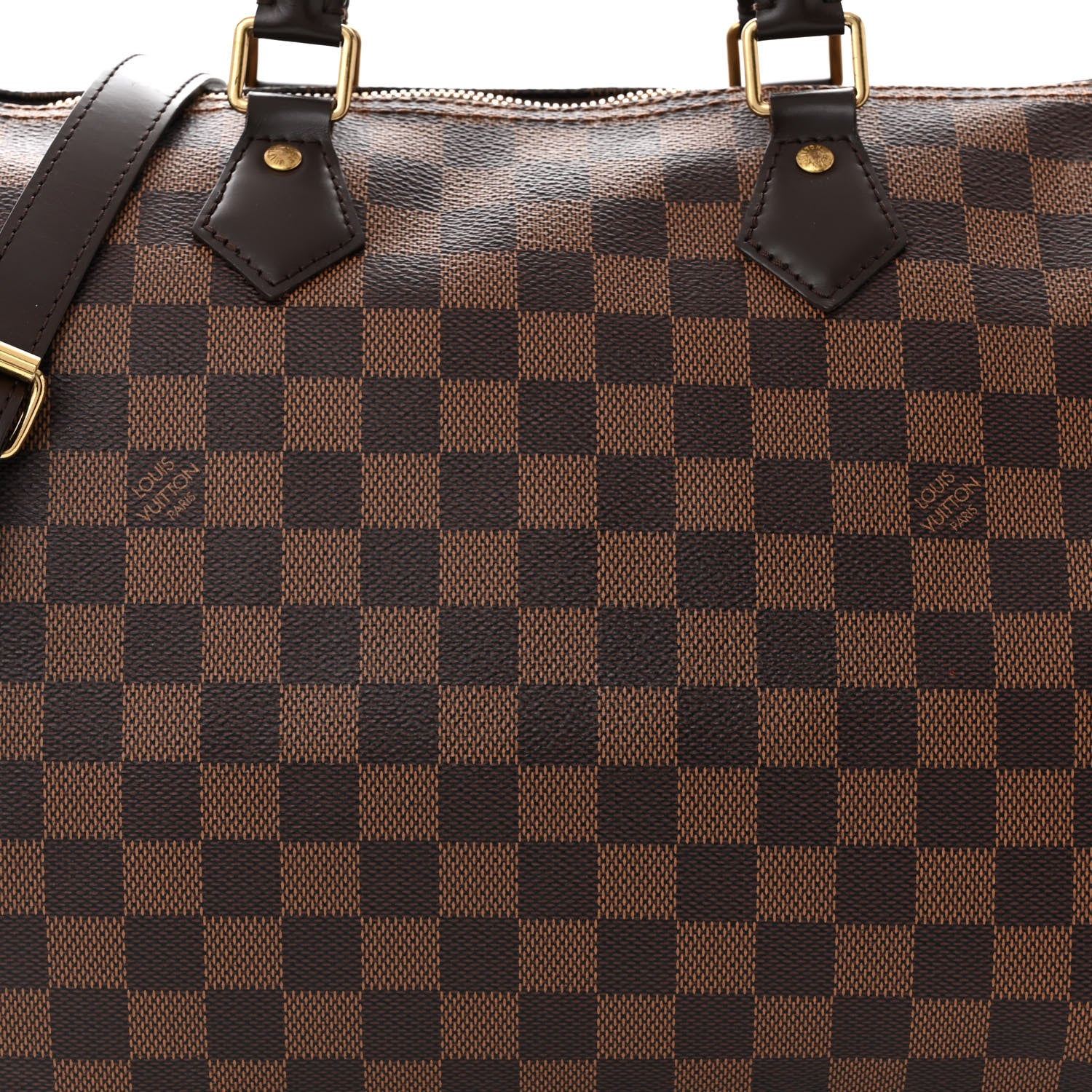 Louis Vuitton Damier Ebene Speedy Bandouliere 35 9 of 12