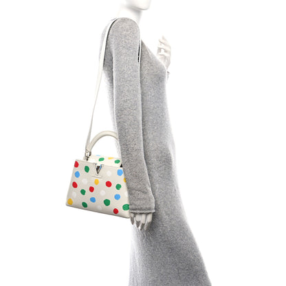 Louis Vuitton LV X YK Taurillon Capucines BB White 2 of 9