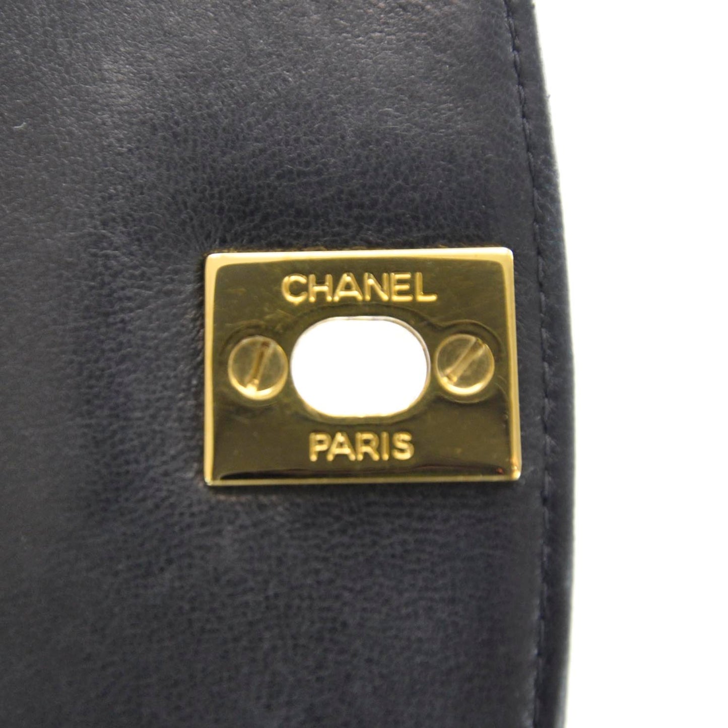 Lambskin Medium Flap Black