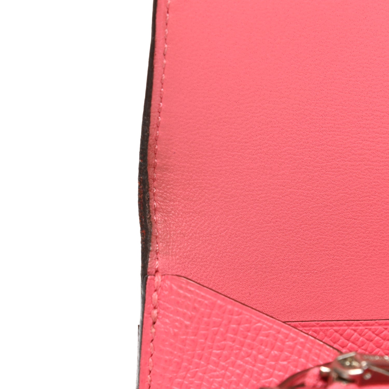 Hermes Epsom Constance Long Wallet Rose Azalee 11 of 17