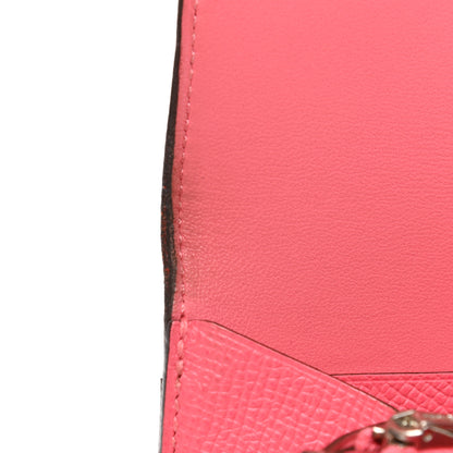 Hermes Epsom Constance Long Wallet Rose Azalee 11 of 17