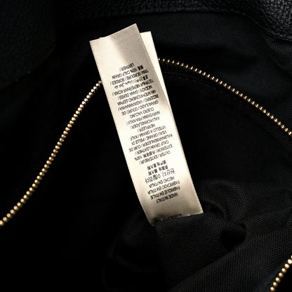 Burberry Derby Calfskin House Check Cornwall Hobo Black 6 of 10