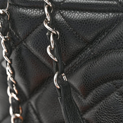 Chanel Caviar Quilted CC Timeless Soft Tote Black 13 of 13