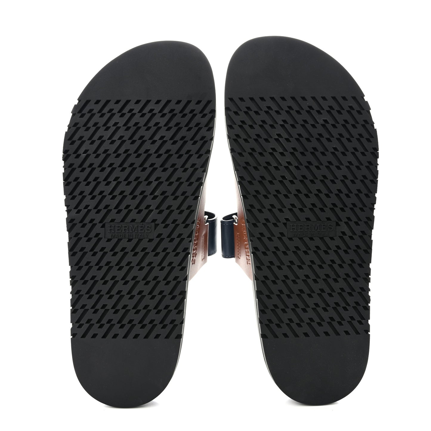 Calfskin Mens Chypre Sandals 40 Gold Bleu Celeste