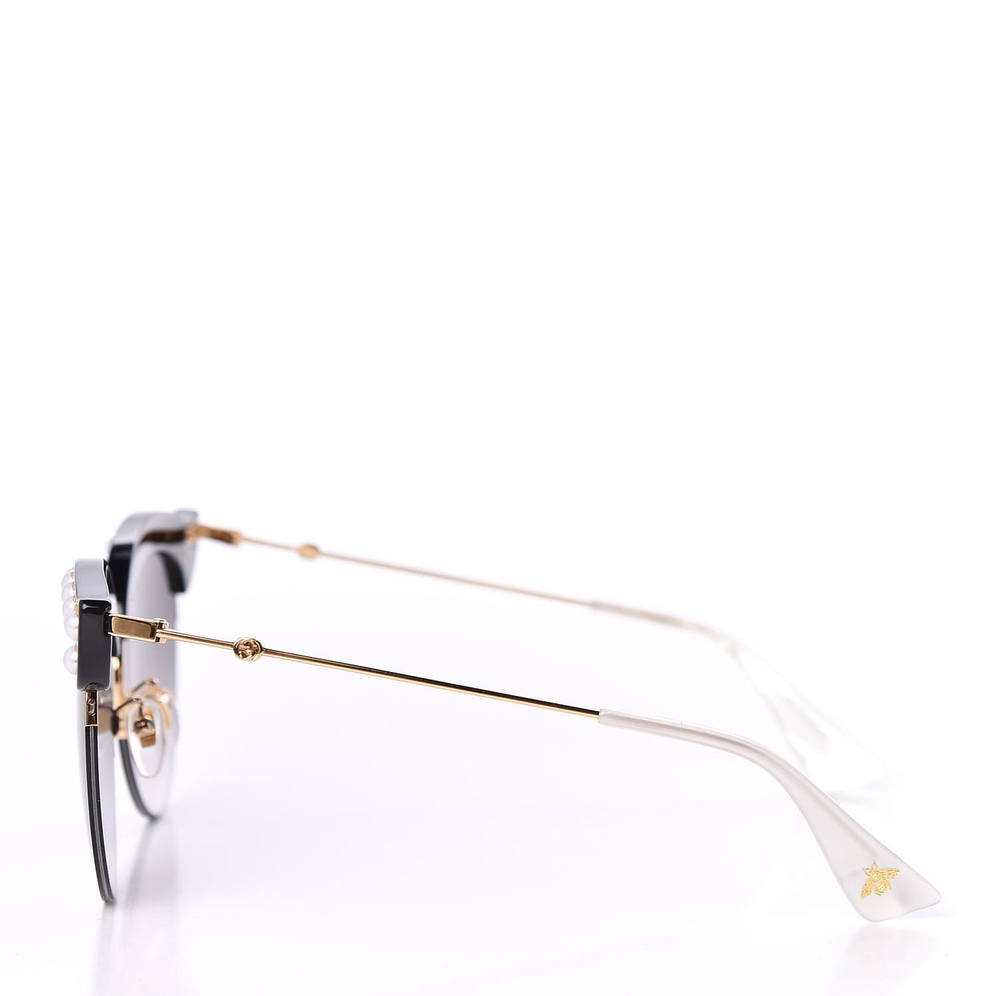 Pearl Cat Eye Sunglasses GG0212S Black