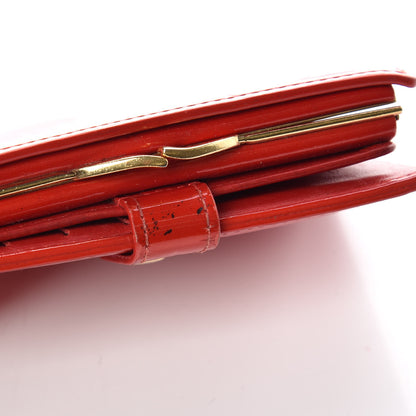 Louis Vuitton Vernis French Purse Wallet Red 11 of 14