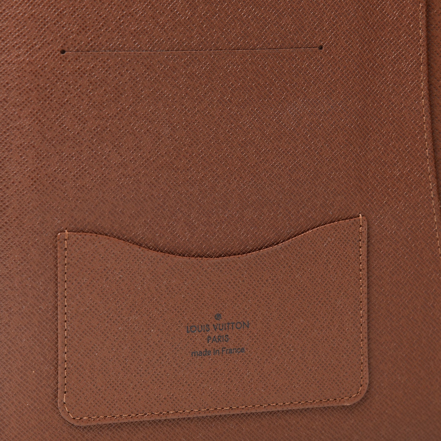 Monogram Large Desk Agenda Cover