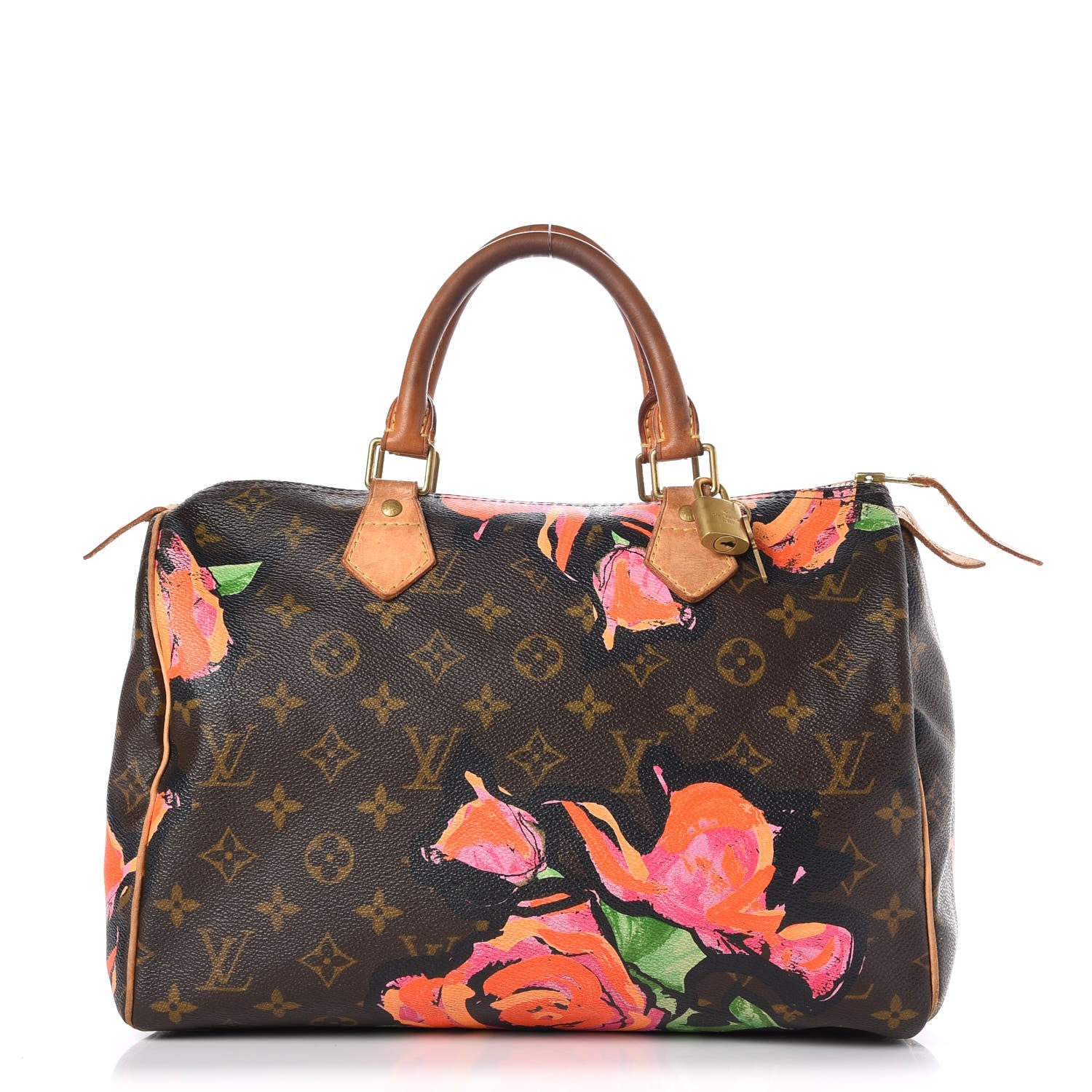 Louis Vuitton Monogram Roses Speedy 30 1 of 17