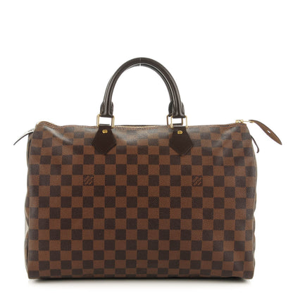 Louis Vuitton Damier Ebene Speedy 35 1 of 9