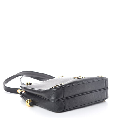 Chanel Caviar CC Shoulder Bag Black 4 of 10