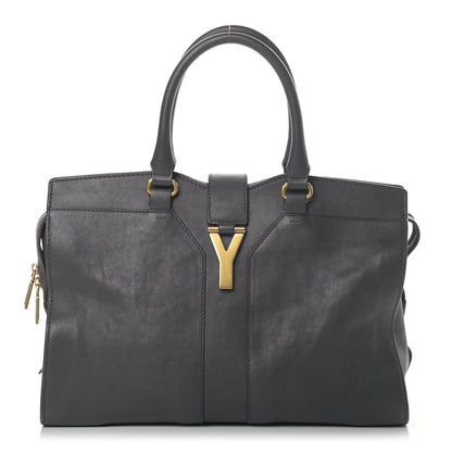 Saint Laurent Sheepskin Medium Cabas ChYc Grey 1 of 7