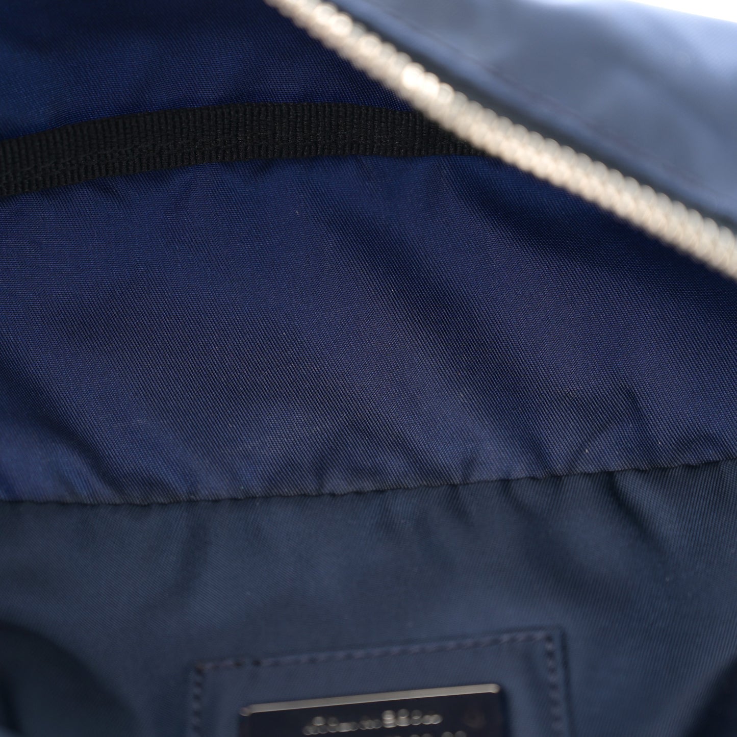 Tessuto Nylon Montagna Belt Bag Blue