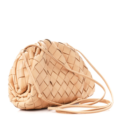 Bottega Veneta Nappa Intrecciato The Mini Pouch Almond 4 of 13
