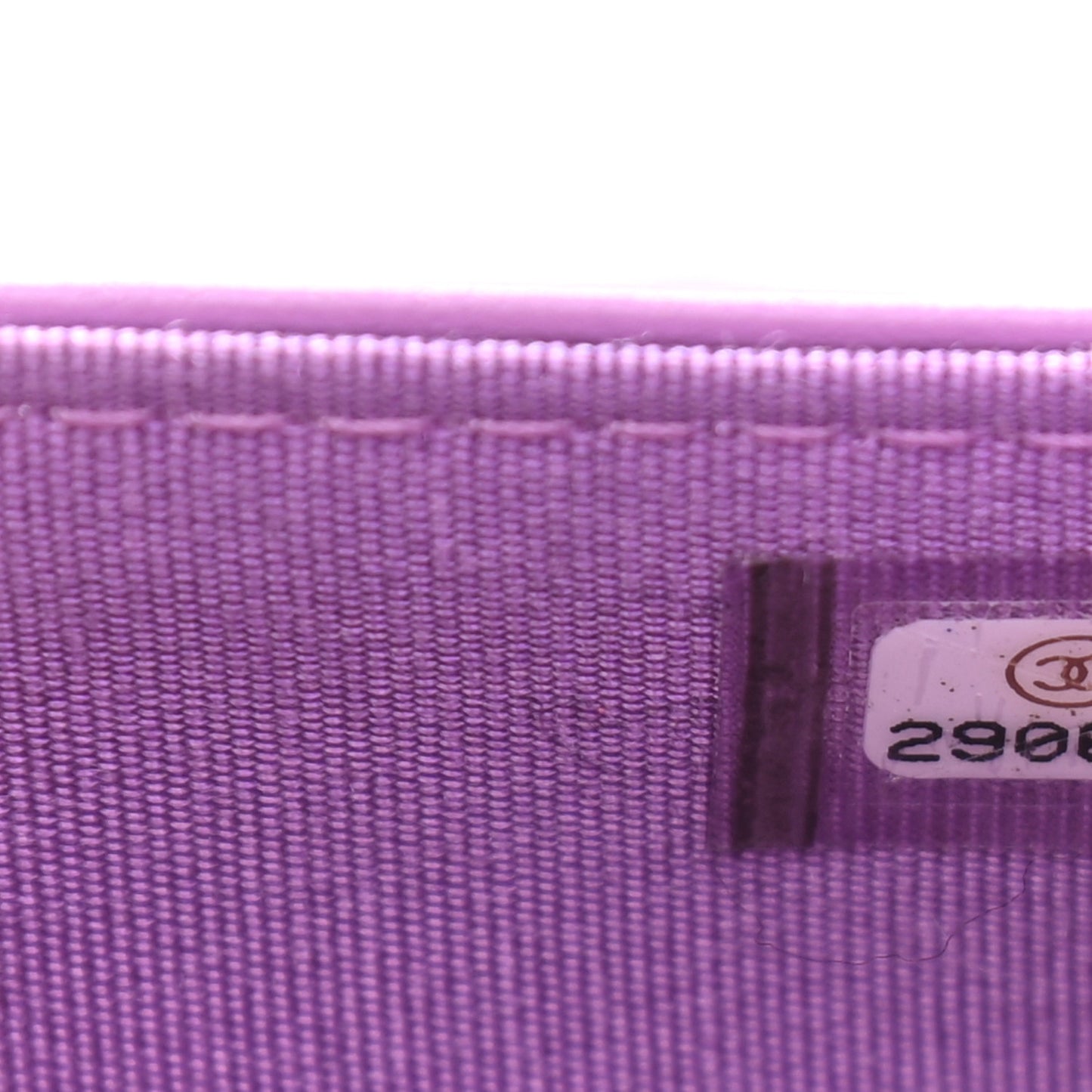 Caviar Quilted Boy Wallet On Chain WOC Purple
