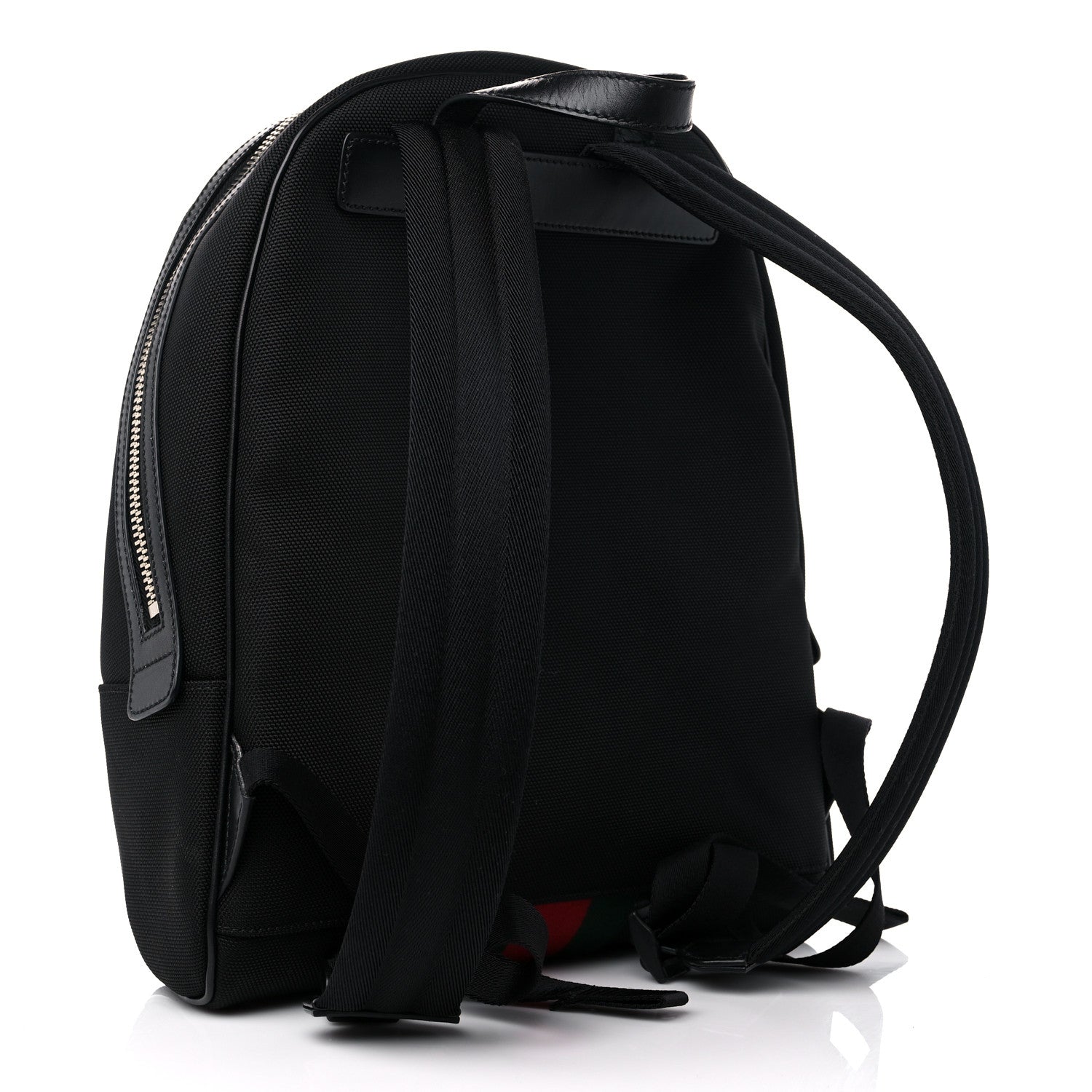 Gucci Techno Canvas Web Backpack Black 2 of 9