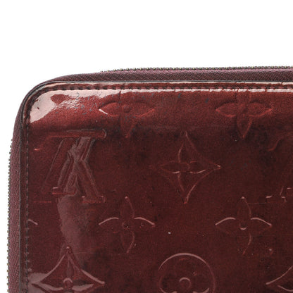 Louis Vuitton Vernis Zippy Wallet Rouge Fauviste 5 of 9