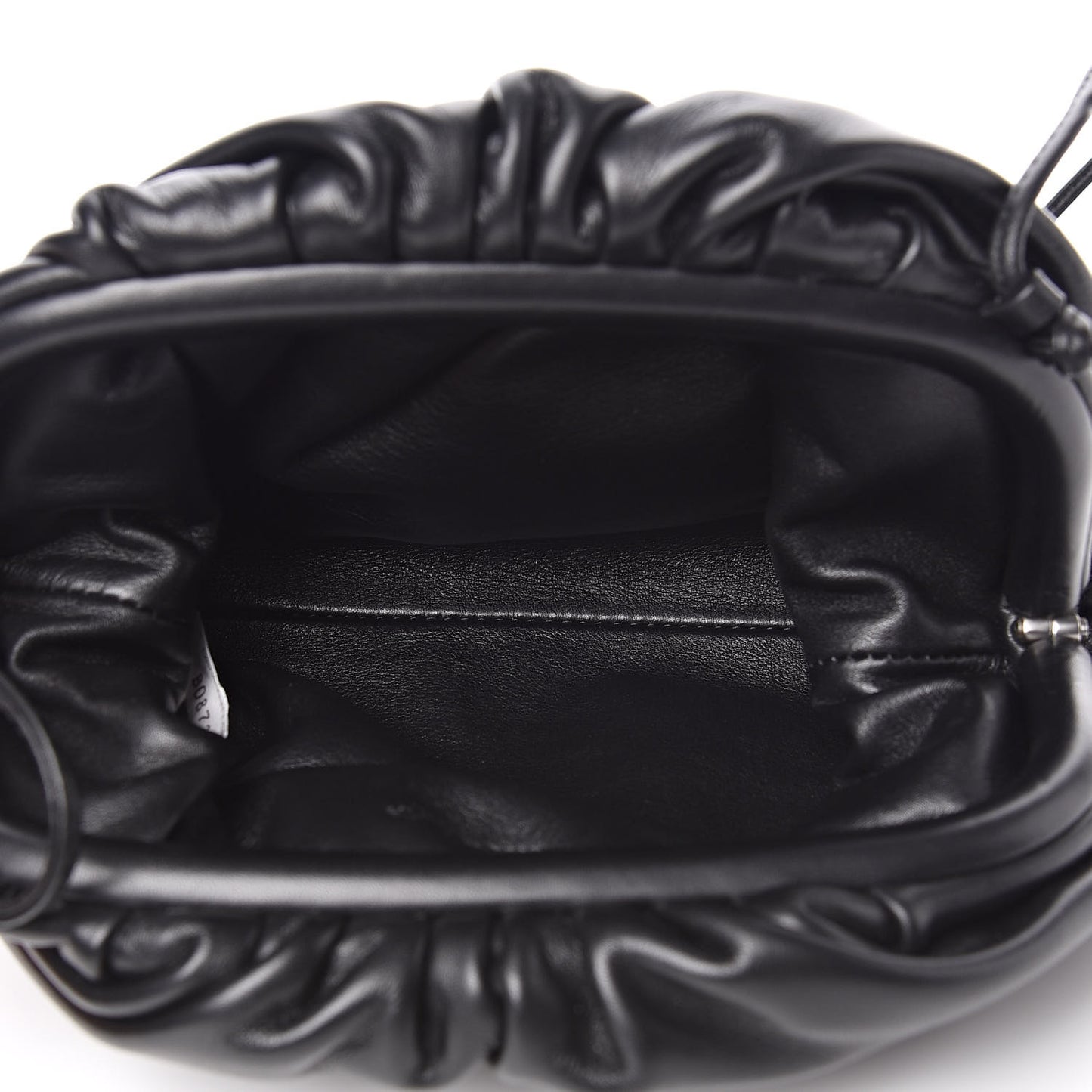 Butter Calfskin The Mini Pouch Black