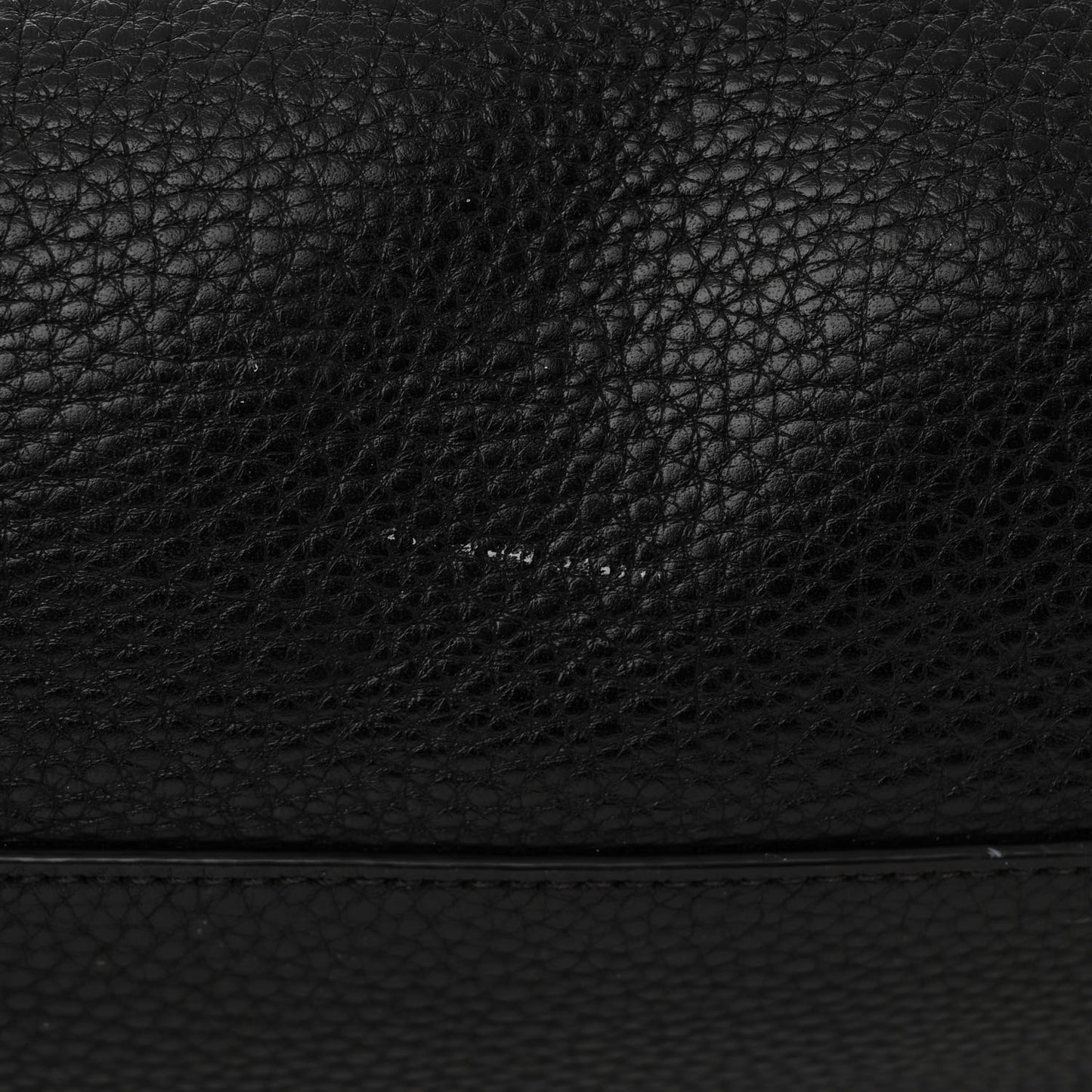 Vitello Daino Shopping Satchel Black