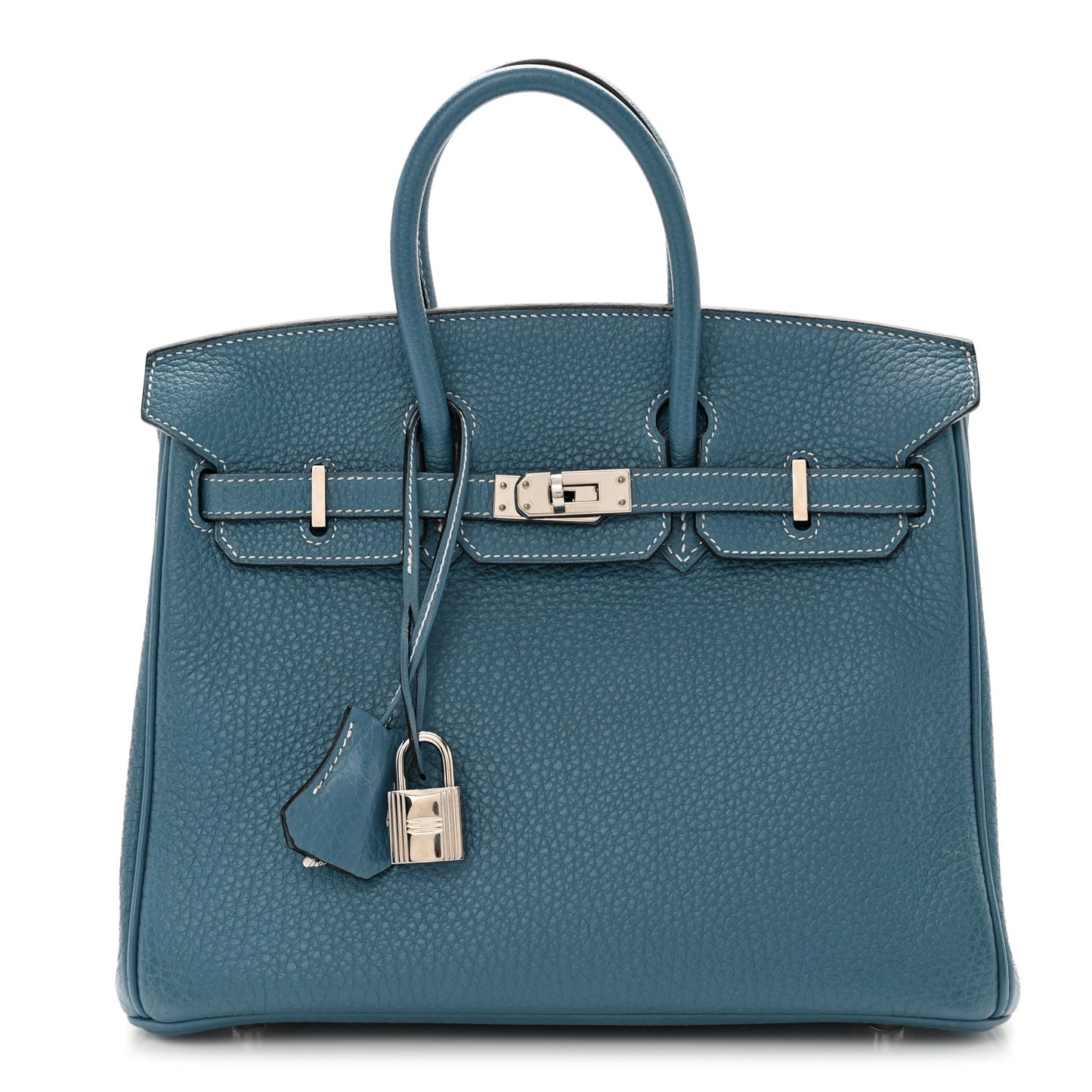 Togo Birkin 25 Blue Jean