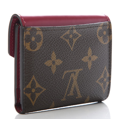 Louis Vuitton Monogram Zoe Wallet Fuchsia 3 of 6